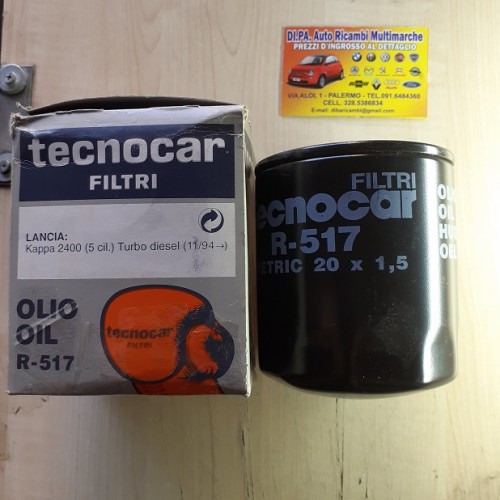 FILTRO OLIO PER LANCIA KAPPA C.C 2400 TURBO DIESEL R517