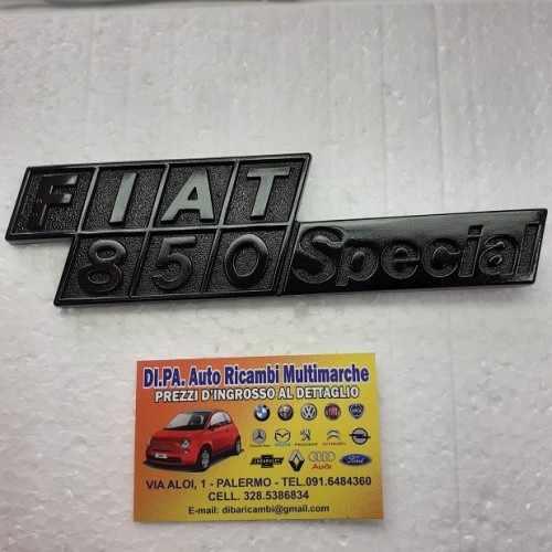 FREGIO  COFANO  POSTERIORE   FIAT   850  SPECIAL  ORIGINALE