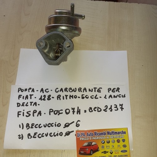 POMPA AC CARBURANTE PER...