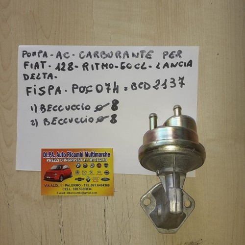 POMPA AC CARBURANTE PER...