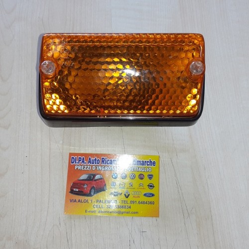 FANALINO FRECCIA ANTERIORE DESTRA ARANCIO FIAT 124 NERO LEART