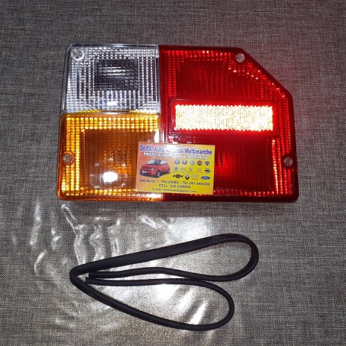 FANALE STOP POSTERIORE DX COMPLETO FIAT 128 C/CL CON RETROMARCIA  LEART 17.054.00.