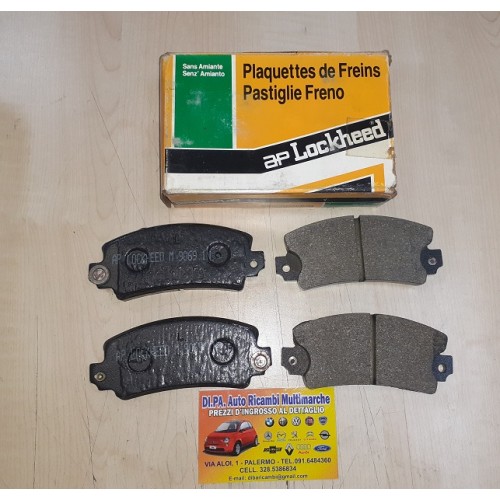 KIT SERIE PASTIGLIE FRENO PER CITROEN PEUGEOT RENAULT 4 5 12 AP LOKHEED LP0099