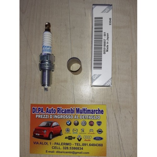 1 CANDELA ACCENSIONE ORIGINALE FIAT 55188857 PER LANCIA YPSILON TIPO 500 DOBLO'