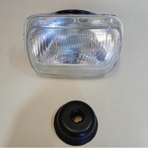 FARO PROIETTORE H4 ALOGENO CON LUCE DI POSIZIONE FIAT 127/126 128 DEL 1972