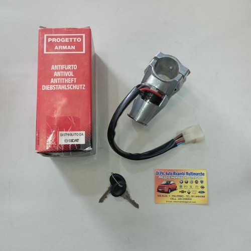 COMMUTATORE AVVIAMENTO BLOCCASTERZO FIAT 127 SPECIAL 128 ORIGINALE SIDAT 4.280.055