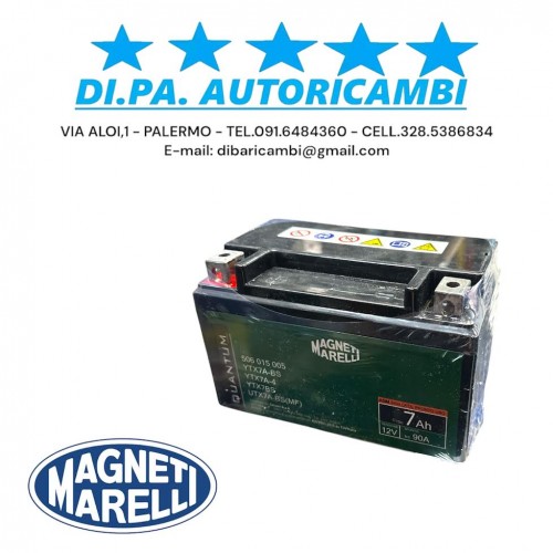 MAGNETI MARELLI BATTERIA MOTO SCOOTER YTX7L-BS 7AH 12V 75A