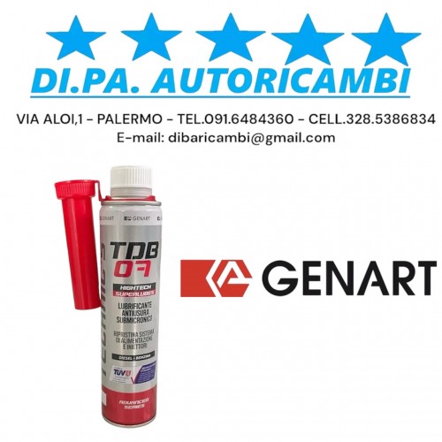 TDB 07 GENART ADDITIVO LUBRIFICANTE ANTIUSURA BENZINA DIESEL